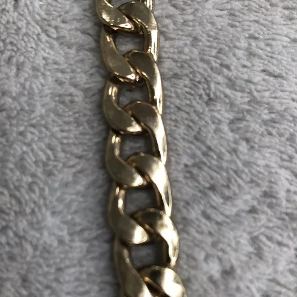Ariel Neman UO ExclusiveMen's Thick Chain Necklace Gold Tone New